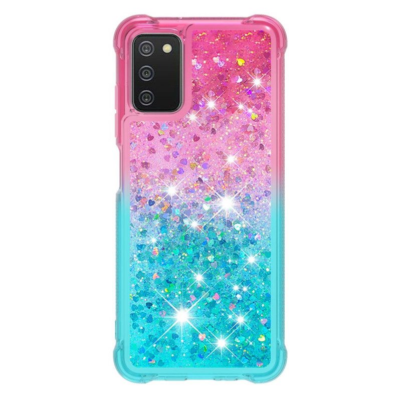 Hülle Für Samsung Galaxy A03s Paillettenfarben
