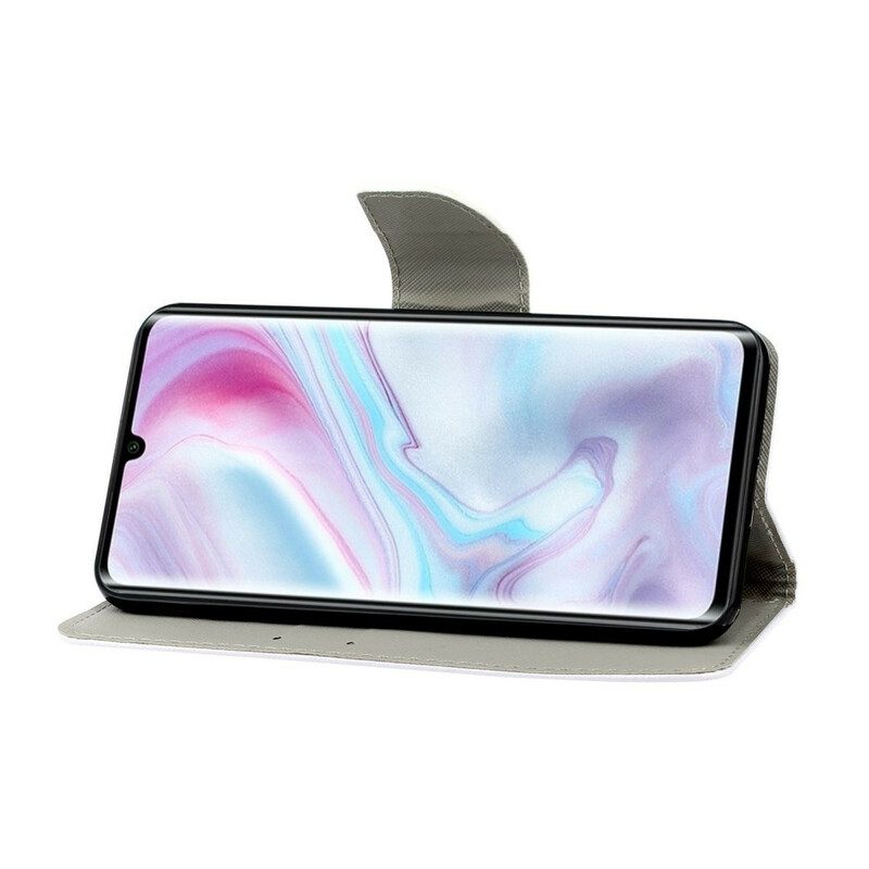Flip Case Für Samsung Galaxy A31 Schmetterlinge Blumen-lanyard
