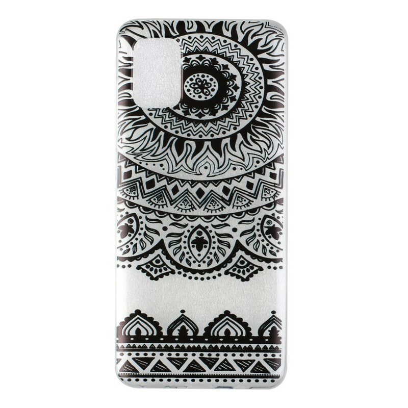 Hülle Für Samsung Galaxy A31 Nahtloses Blumenmandala
