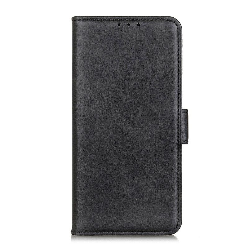 Lederhüllen Für Samsung Galaxy A31 Flip Case Doppelte Klappe