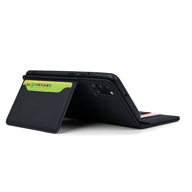 Schutzhülle Für Samsung Galaxy A31 Flip Case Kartenhalterständer