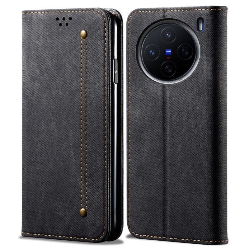 Flip Case Vivo X200 Denimstoff