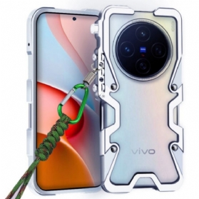 Hülle Für Vivo X200 Aluminium-bumper Mit Tragegurt