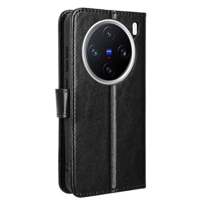 Lederhüllen Für Vivo X200 Auffälliges Kunstleder