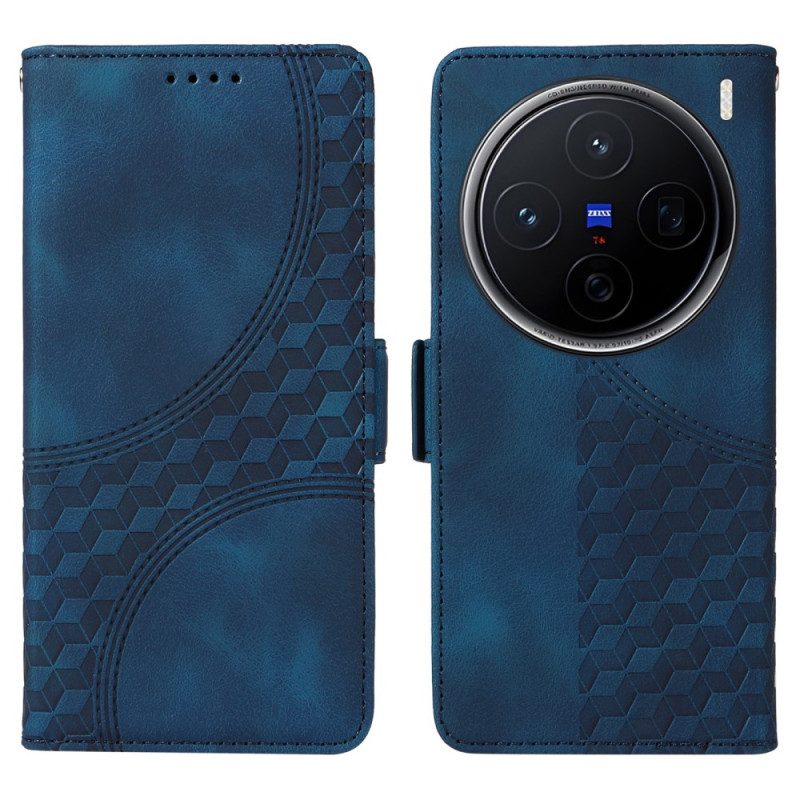 Lederhüllen Für Vivo X200 Sternenmuster