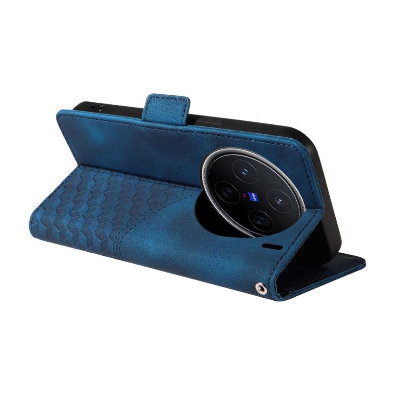 Lederhüllen Für Vivo X200 Sternenmuster