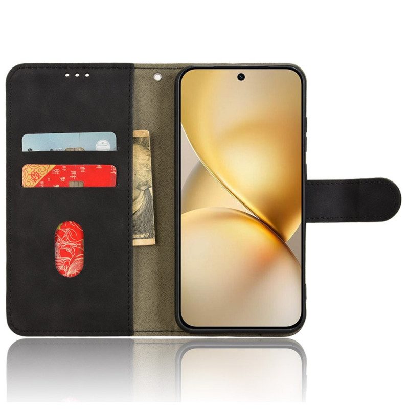 Lederhüllen Vivo X200 Handyhülle Wildlederoptik