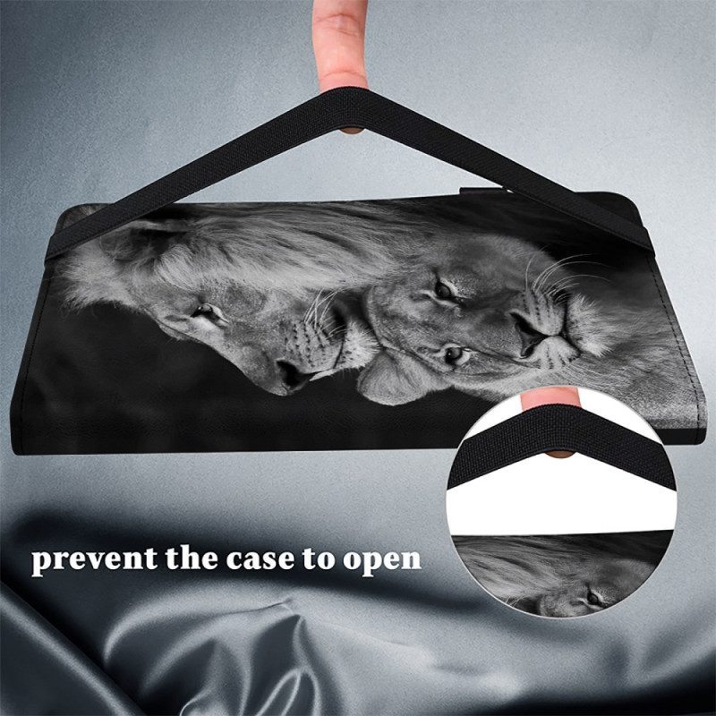 Case Für iPad Pro 13 (2025) Löwen