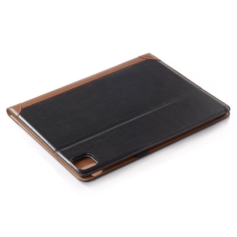 Case Für iPad Pro 13 (2025) Zweifarbiges Kunstleder