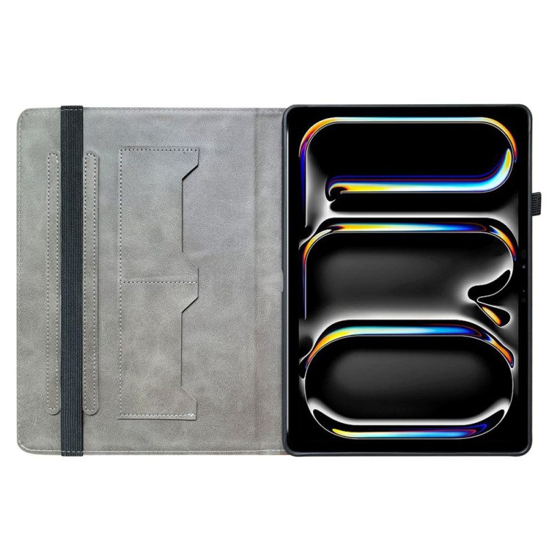 Case iPad Pro 13 (2025) Handyhülle Blaue Schmetterlinge