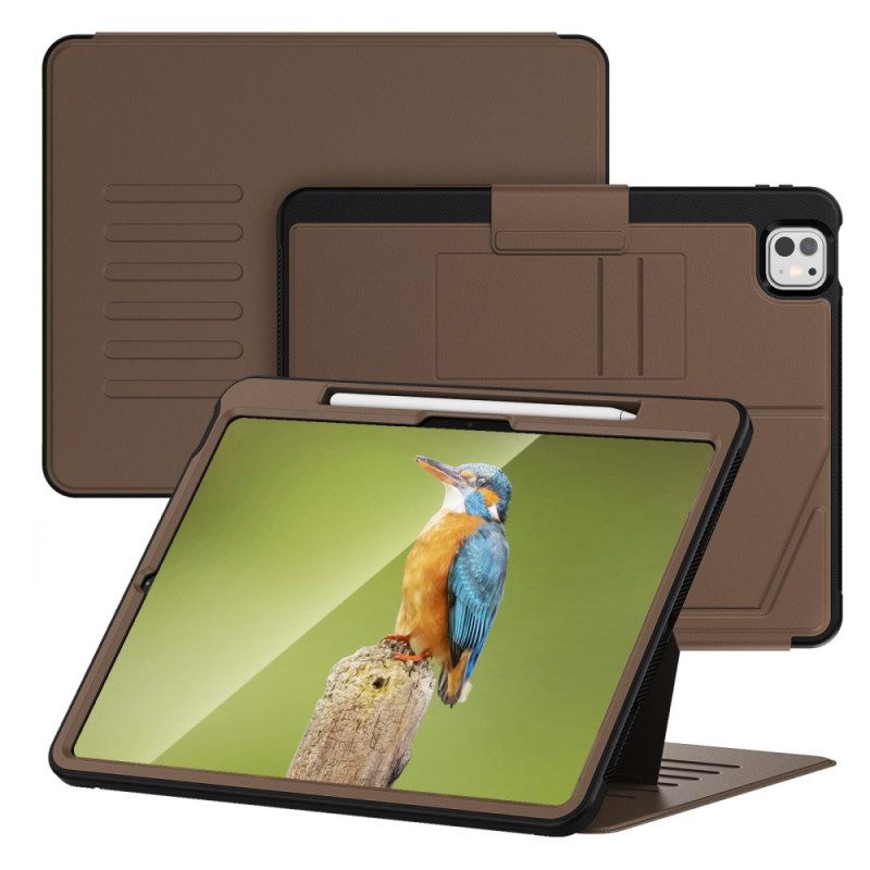 Case iPad Pro 13 (2025) Handyhülle U-förmiger Ständer Und Kartenhalter