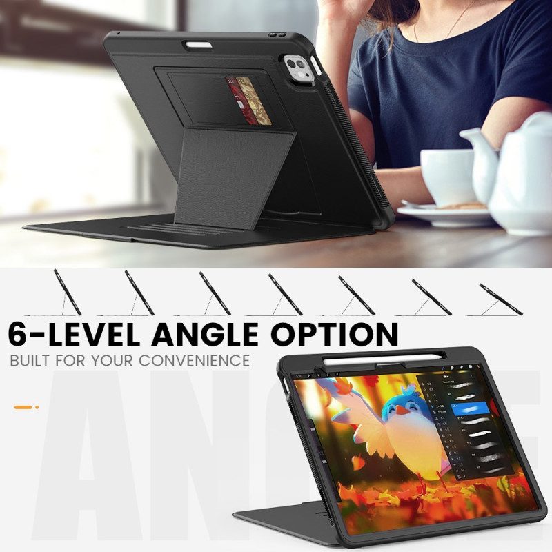 Case iPad Pro 13 (2025) Kartenhalter Und Magnethalter