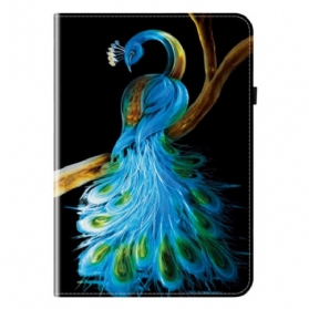 Case iPad Pro 13 (2025) Pfauenmuster