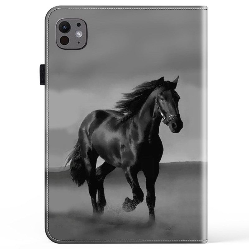 Case iPad Pro 13 (2025) Schwarzes Pferd