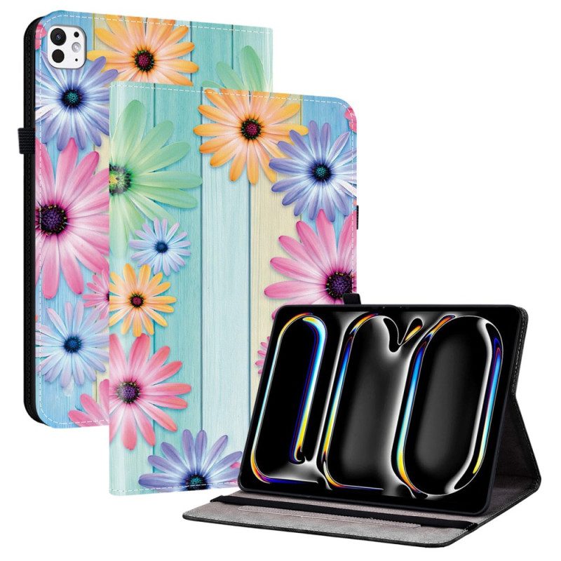 Case iPad Pro 13 (2025) Sonnenblumenmuster