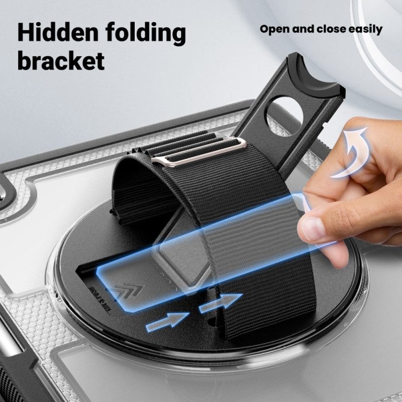 Hülle Für iPad Pro 13 (2025) Drehbarer Ständer Und Wärmeableitung