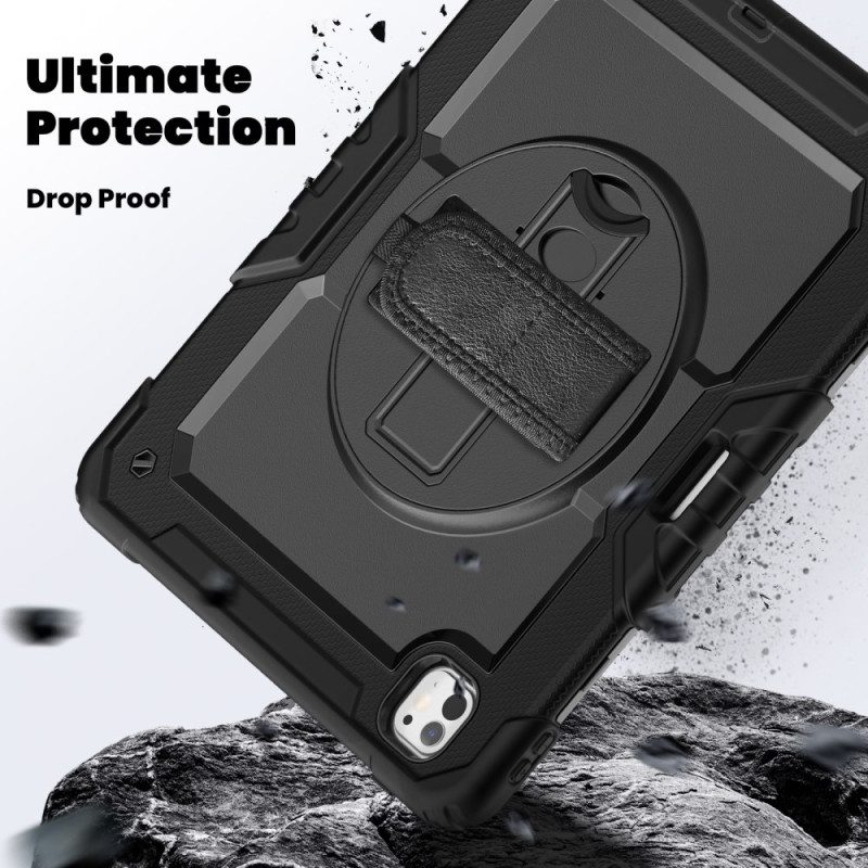 Hülle Für iPad Pro 13 (2025) Robust Mit Displayschutzfolie Und Schultergurt