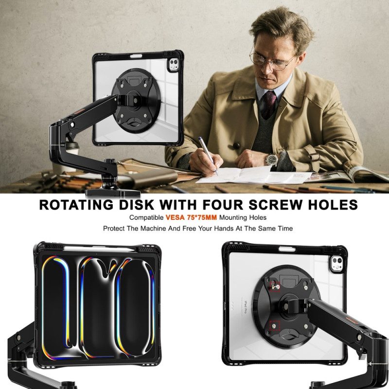 Hülle Für iPad Pro 13 (2025) Transparent Mit Ständer