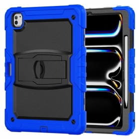 Hülle iPad Pro 13 (2025) Handyhülle Dreifacher Schutz Mit Schultergurt