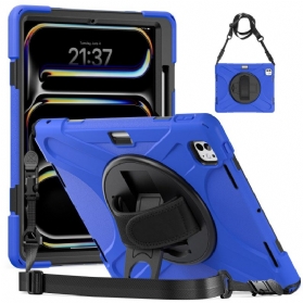 Hülle iPad Pro 13 (2025) Handyhülle Stifthalter Und Schultergurt