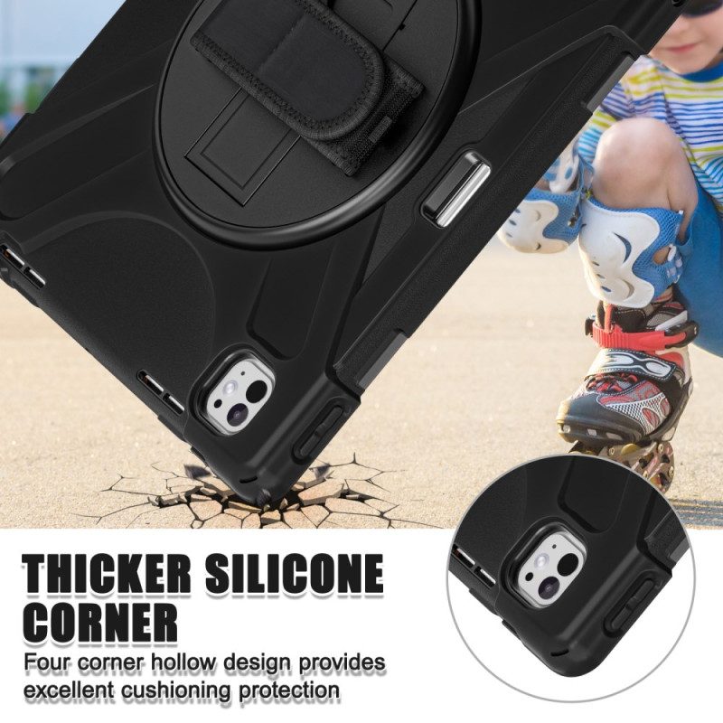 Hülle iPad Pro 13 (2025) Handyhülle Stifthalter Und Schultergurt