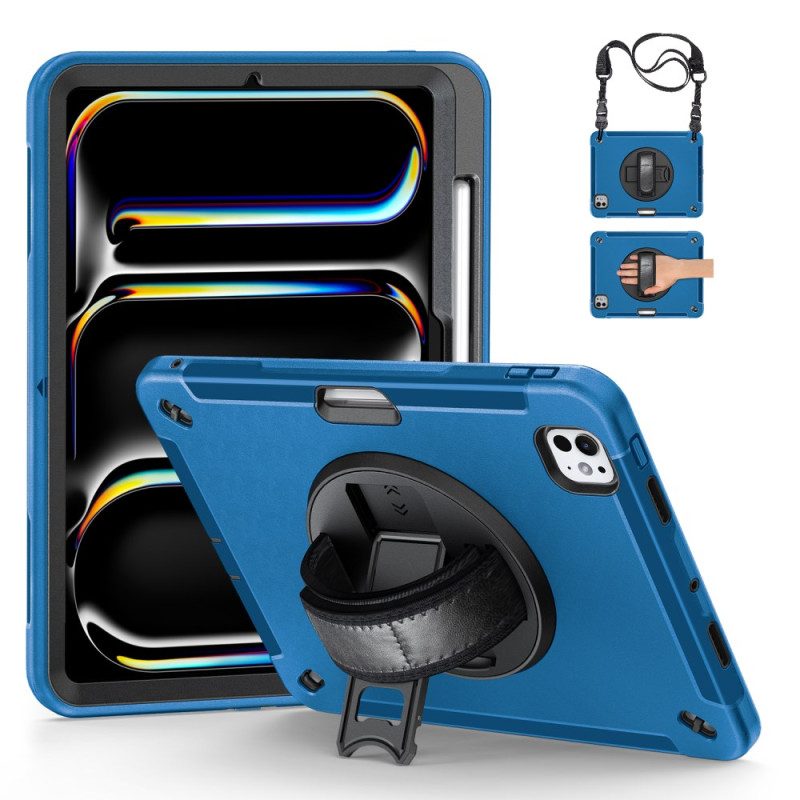 Hülle iPad Pro 13 (2025) Stabiler Ringhalter Und Schultergurt