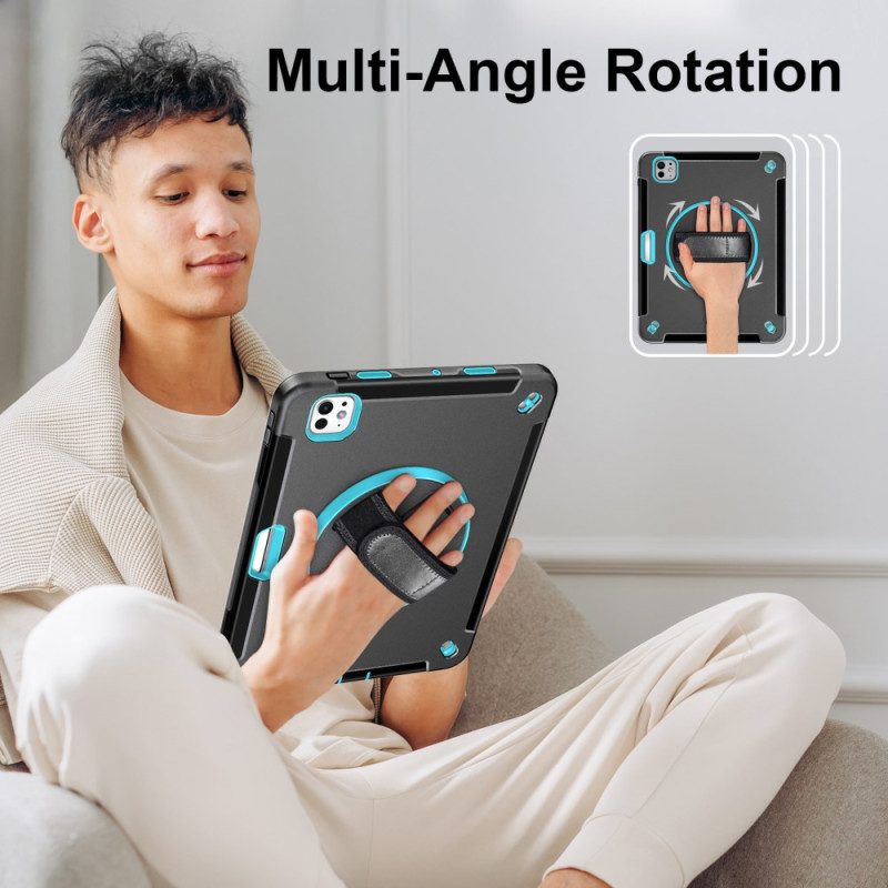 Hülle iPad Pro 13 (2025) Stabiler Ringhalter Und Schultergurt