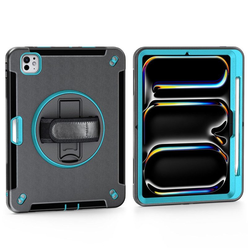 Hülle iPad Pro 13 (2025) Stabiler Ringhalter Und Schultergurt