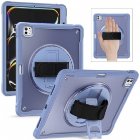 Hülle iPad Pro 13 (2025) Ständer Und Drehbare Handschlaufe