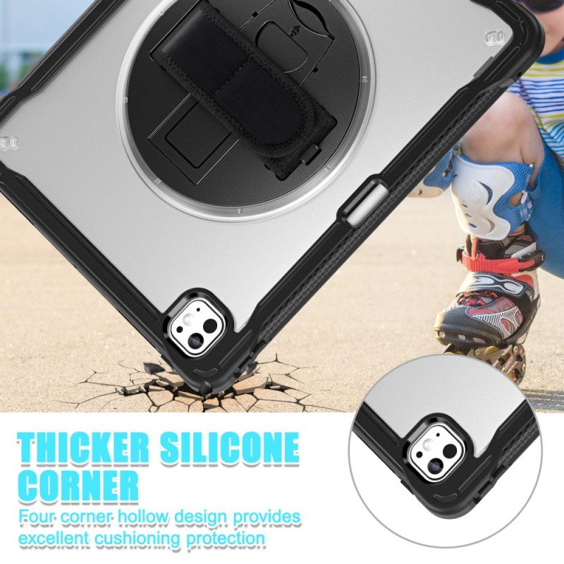 Hülle iPad Pro 13 (2025) Ständer Und Drehbare Handschlaufe