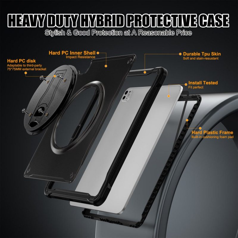 Hülle iPad Pro 13 (2025) Transparent Mit Ständer