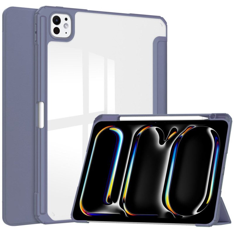 iPad Pro 13 (2025) Transparente Hülle Aus Kunstleder