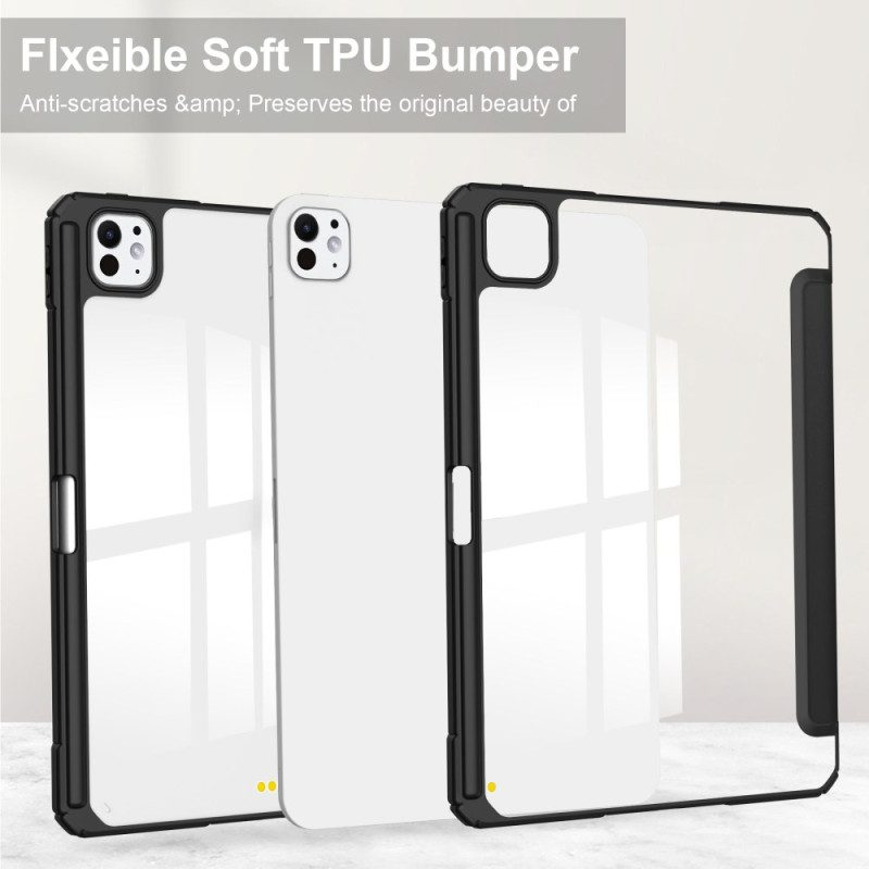 iPad Pro 13 (2025) Transparente Hülle Aus Kunstleder