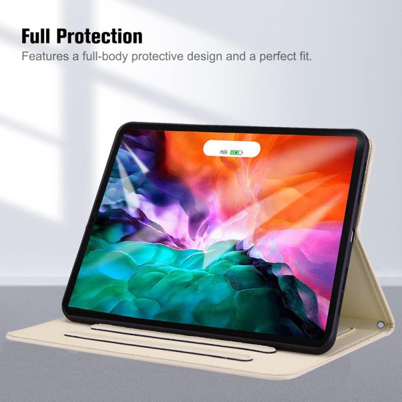 Lederhüllen Für iPad Pro 13 (2025) Katzenkopf