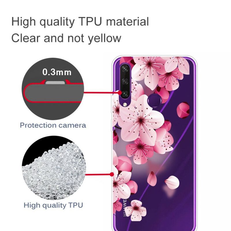 Hülle Für Huawei Y6p Premium-blumenmuster