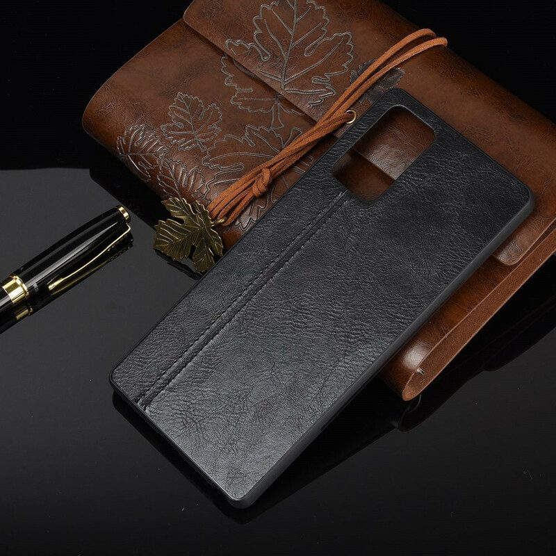 Handyhülle Für Samsung Galaxy Note 20 Couture-ledereffekt