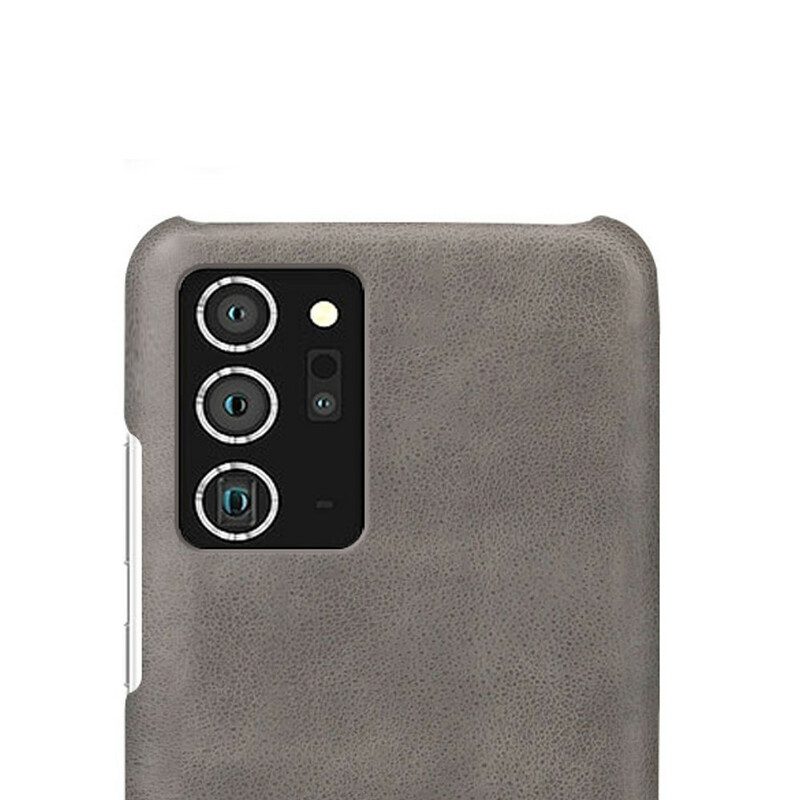 Hülle Für Samsung Galaxy Note 20 Ksq-ledereffekt