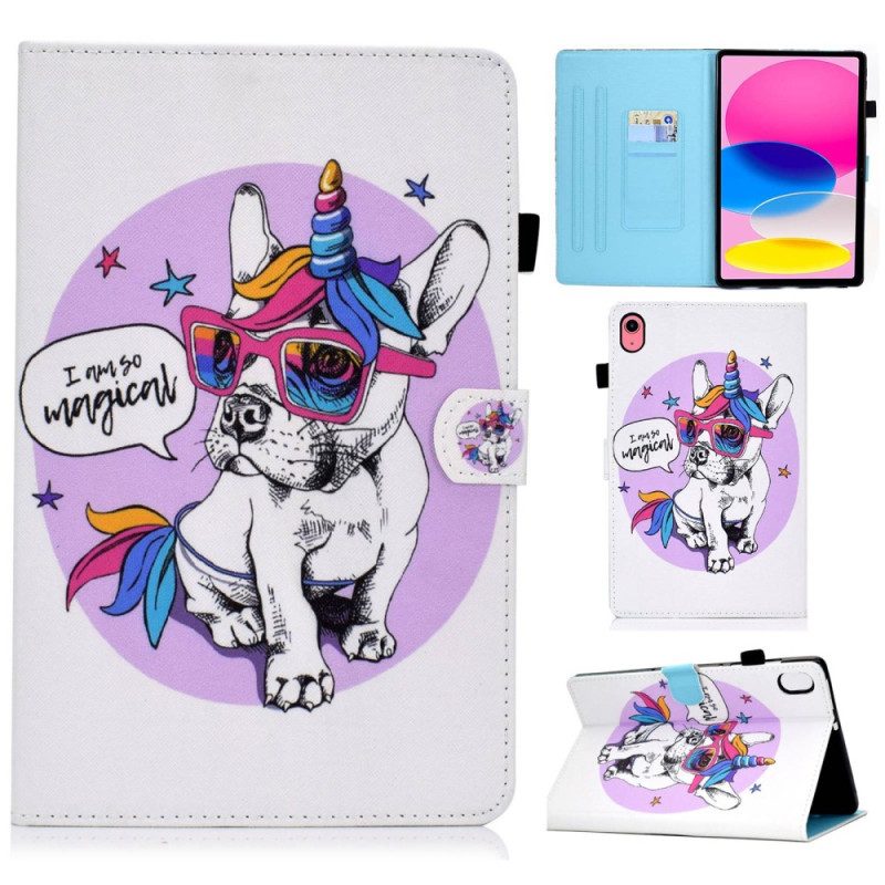 Flip Case Für iPad 10.9" (2022) Hund