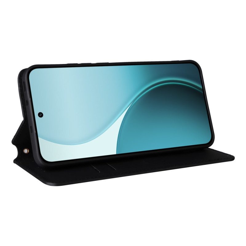 Flip Case Oppo Reno 14 Pro 5g Glänzendes Diamantmuster