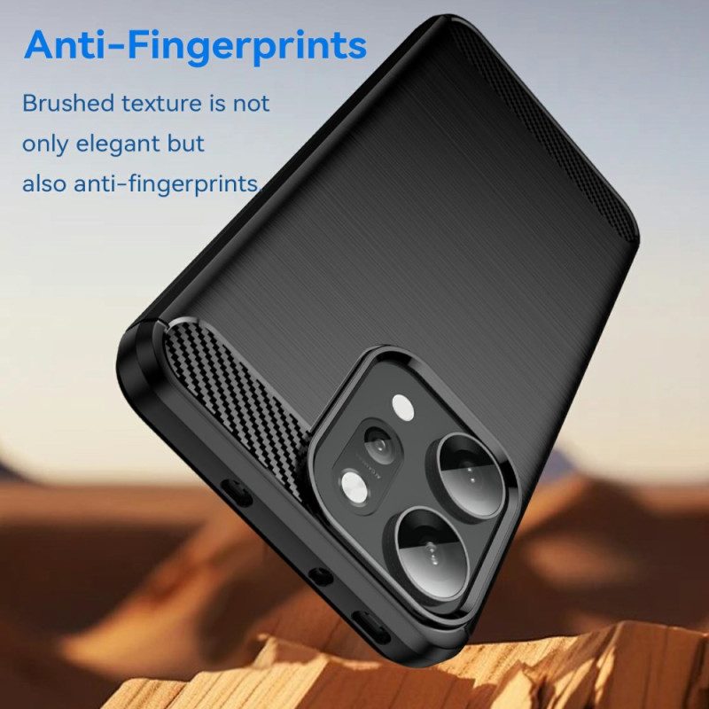 Hülle Oppo Reno 14 Pro 5g Gebürstete Carbonfaser