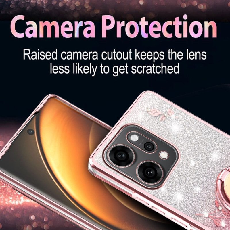 Hülle Oppo Reno 14 Pro 5g Strass-ringhalter