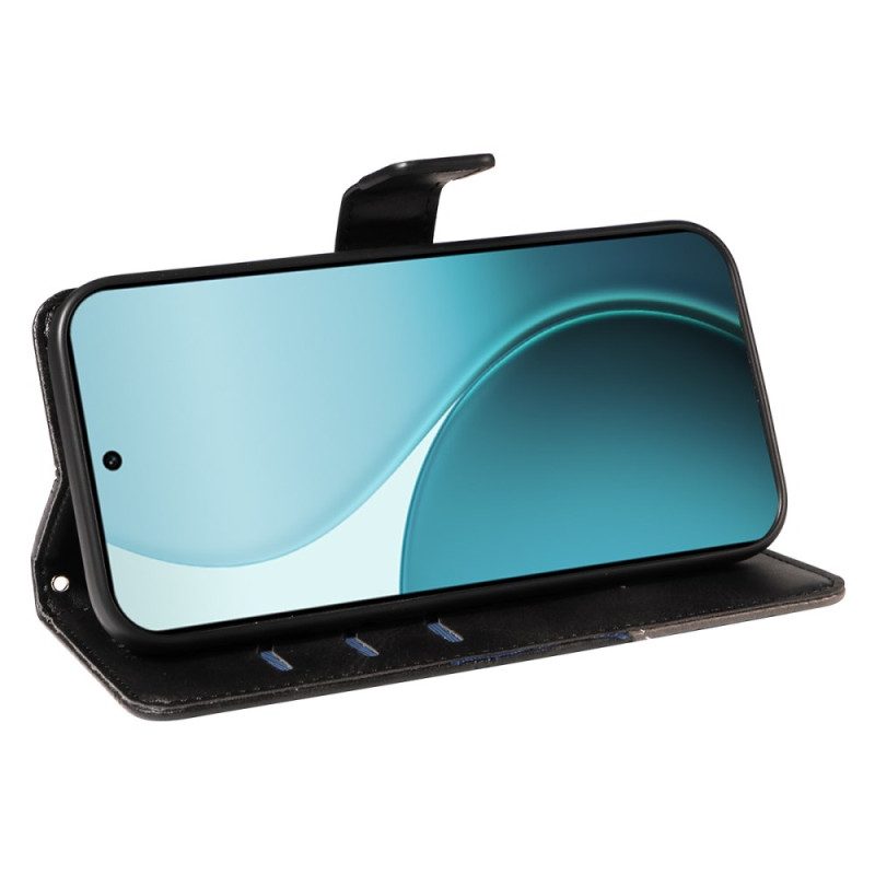 Lederhüllen Oppo Reno 14 Pro 5g Geometrisches Design