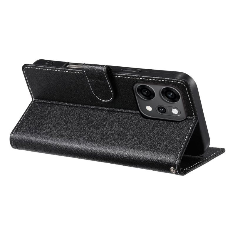 Lederhüllen Oppo Reno 14 Pro 5g Handyhülle Glatte Lederoptik