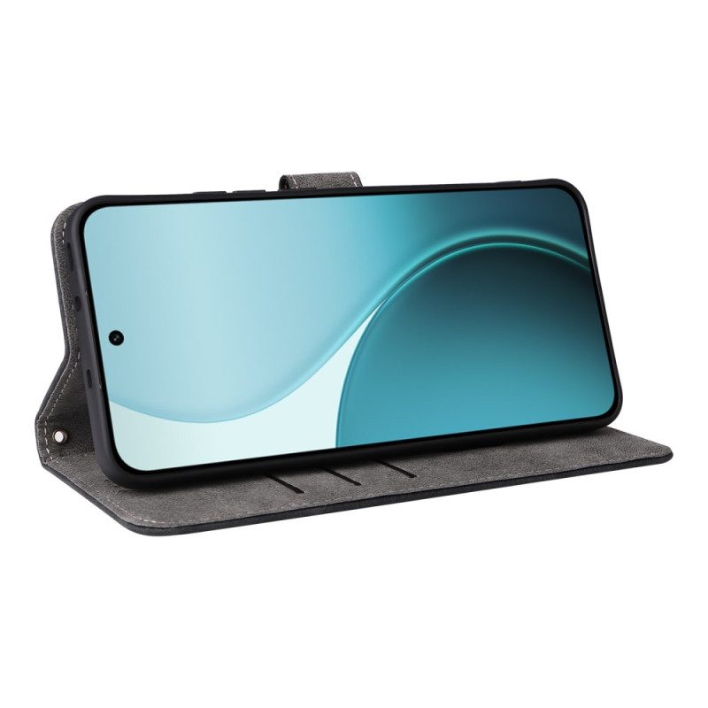 Lederhüllen Oppo Reno 14 Pro 5g Handyhülle Rfid-schutz Mit Trageriemen