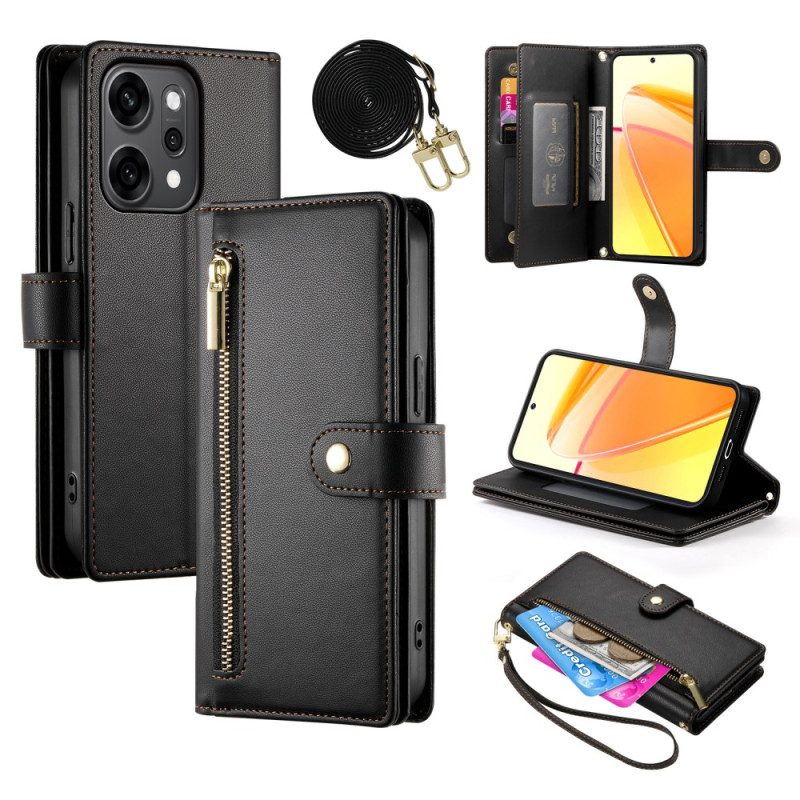 Lederhüllen Oppo Reno 14 Pro 5g Tragegurt Und Schultergurt