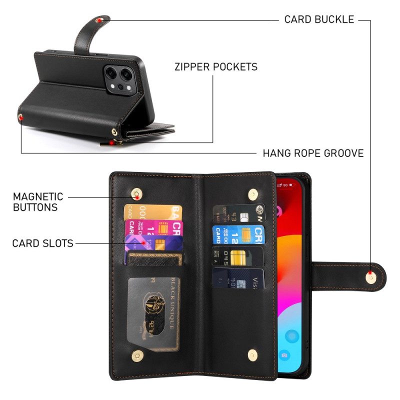 Lederhüllen Oppo Reno 14 Pro 5g Tragegurt Und Schultergurt