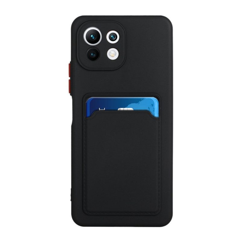 Hülle Für Xiaomi Mi 11 Lite 4G / 5G / 5G NE Kartenhalter Aus Silikon