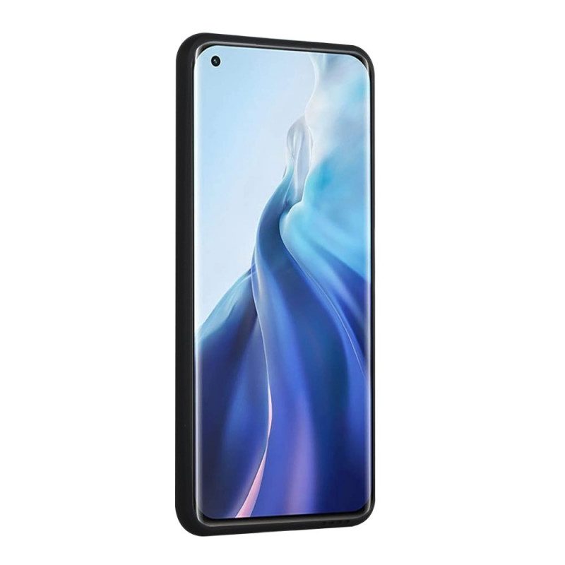 Hülle Für Xiaomi Mi 11 Lite 4G / 5G / 5G NE Kartenhalter Aus Silikon