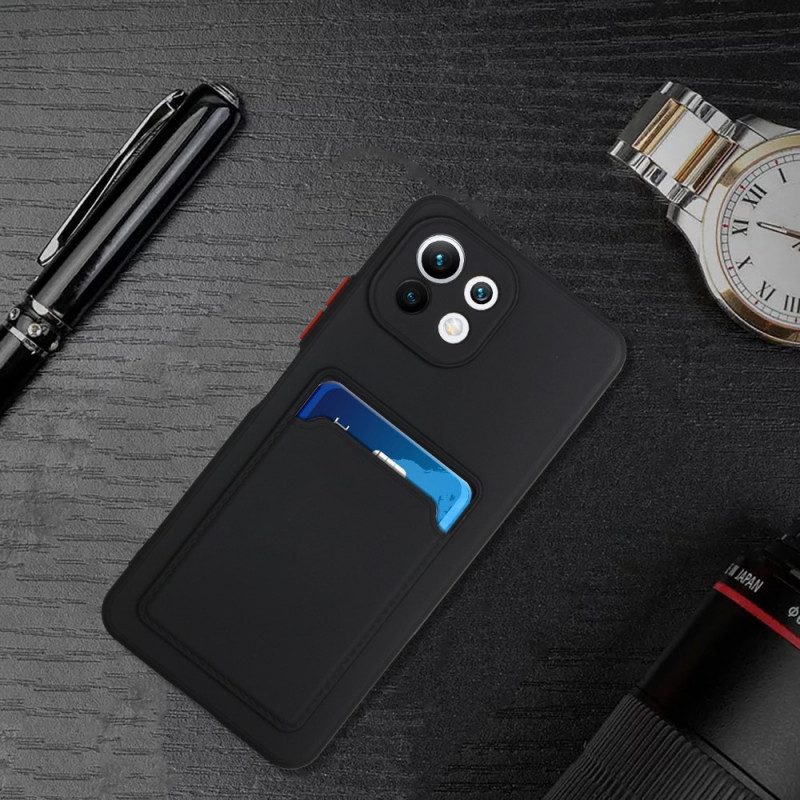 Hülle Für Xiaomi Mi 11 Lite 4G / 5G / 5G NE Kartenhalter Aus Silikon