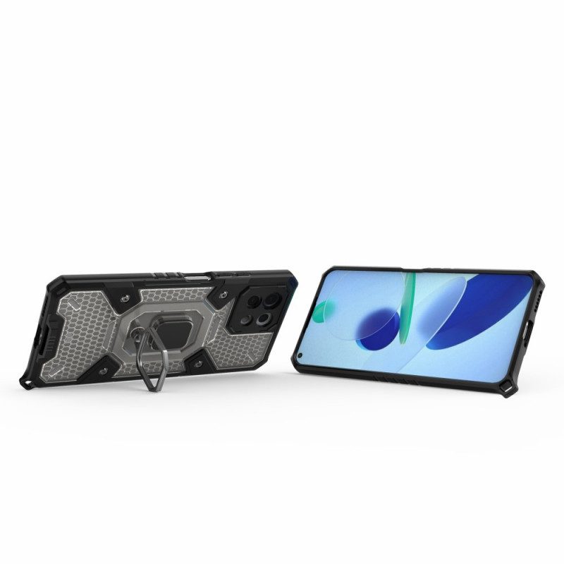 Hülle Für Xiaomi Mi 11 Lite 4G / 5G / 5G NE Wabe Mit Ring